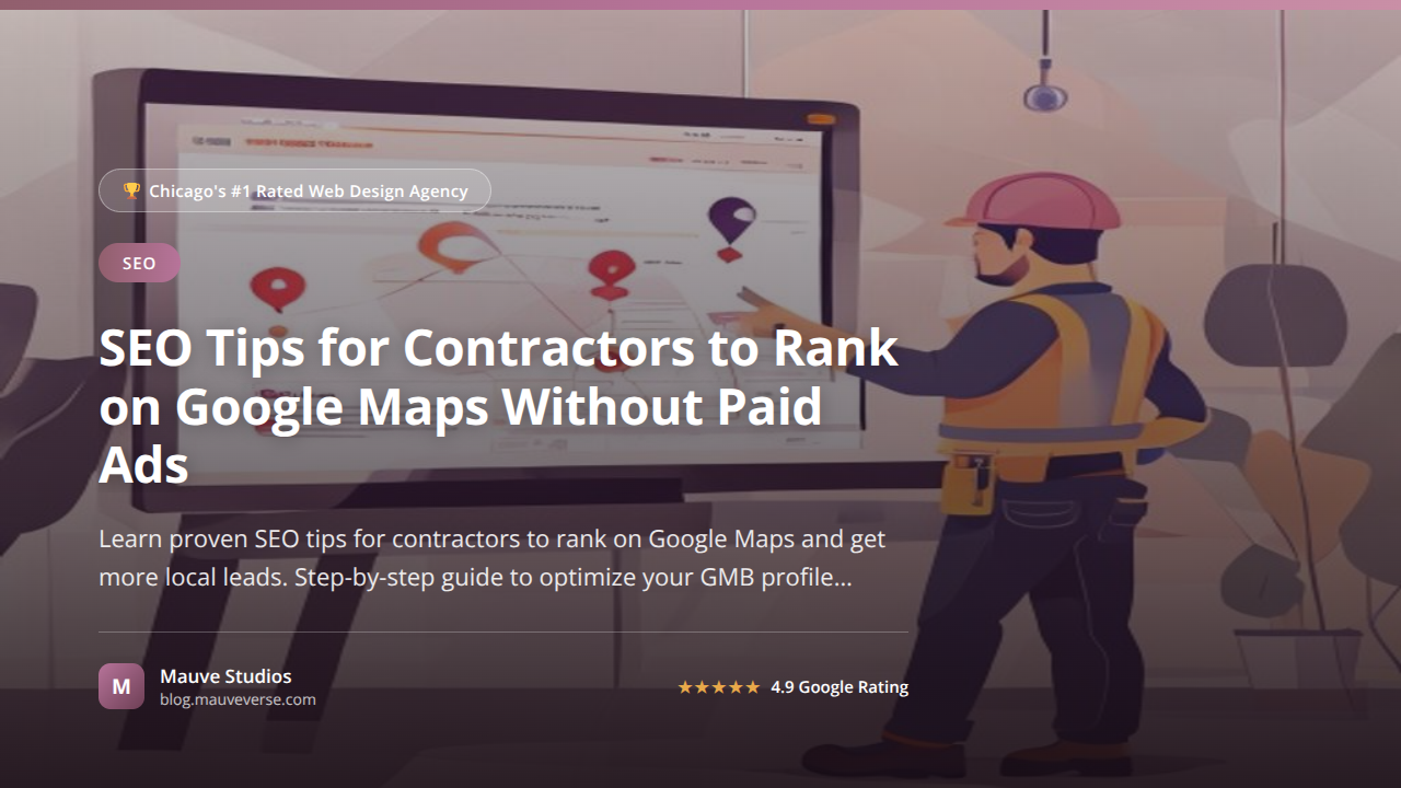 SEO tips for contractors to rank on Google
